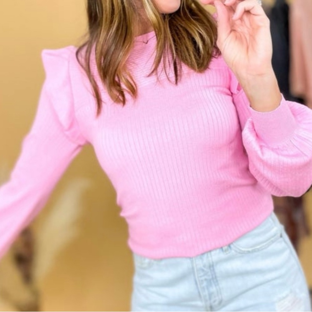 Ribbed Neon Sweater